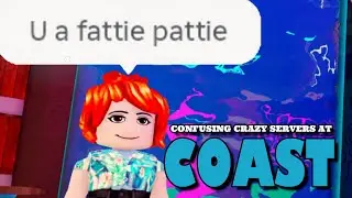 CONFUSING CRAZY SERVERS AT COAST | Trolling at Coast Restaurant | ROBLOX