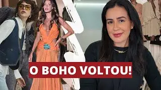 A VOLTA DO BOHO 🔥 A tendência que vai bombar!