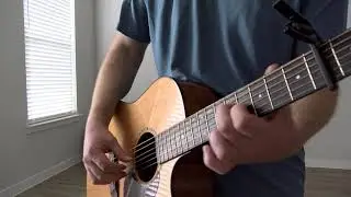 Finger Picking Thumb Stamina - Big Love - Buckingham Acoustic Progress  - No Rhythm Yet