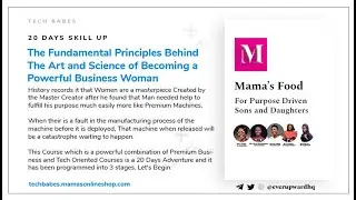 The Fundamental Principles Behind The Art and Science of Becoming a Powerful Business Woman