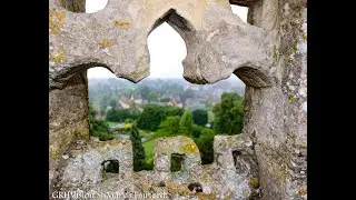St Mary's Church Fairford, Roof top Video, Music by 1992 Fairford Choir.