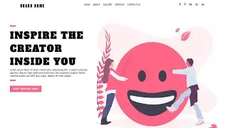 Creating A Simple Responsive Landing Page | HTML & CSS Only