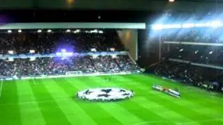 Rangers v Valencia Entry & Champions League Theme