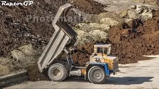 Caution, BELAZ haul trucks are working! Осторожно, работают БелАЗы!
