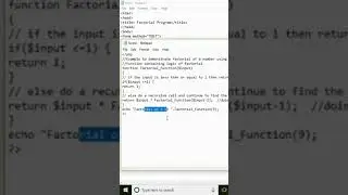 how to write php recursive function program