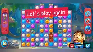 Fishdom 2022, no Boosters,   9954  level  -  прохождение без бустеров,   9954  уровень.