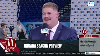 IU players Ellison, Fisher and Katic on BTN set