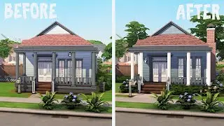 BFF HOUSE! || Renovating Base Game || The Sims 4: Speed Build
