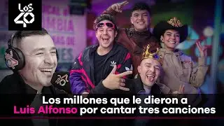 Luis Alfonso reveló en LOS40 los exóticos mensajes que sus fans le envían al interno