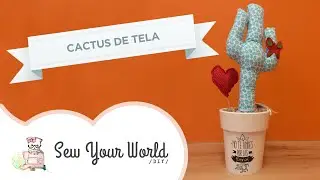 Como hacer un cactus de tela #DIY