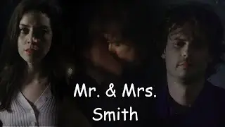spenser reid & cat adams | mr. & mrs. smith