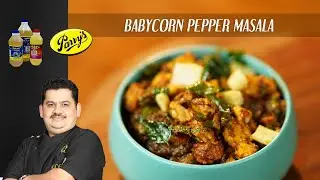 Venkatesh Bhat makes Babycorn Pepper Masala | babycorn melagu curry