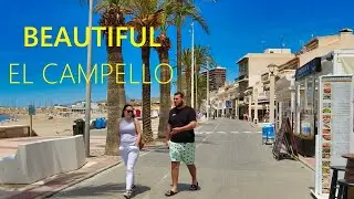 EL CAMPELLO SPAIN 2024 🇪🇸 Best beach for sommer vacation in Costa Blanca [4K UHD]
