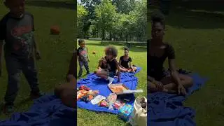 Today I remembered my mom never took me on a picnic, so let me take my kids on one ❤️