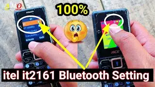 itel it2161 Bluetooth Setting itel Keypad Mobile Bluetooth Setting itel Button Mobile Bluetooth