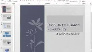 PowerPoint 2013 Convert a Presentation to PDF