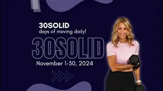 30SOLID Fitness Challenge starts November 1st! Join us!