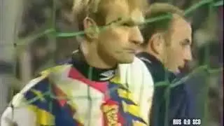 Россия 0:0 Шотландия Отбор ЕВРО-1996