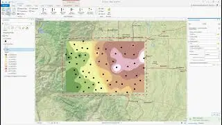 IDW (Inverse Distance Weighting) Interpolation Method Using ArcGIS Pro
