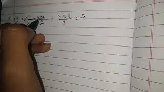 sovle the question