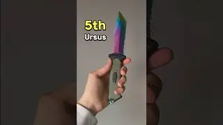 Top 5 CS:GO Knife Skins IRL 👀