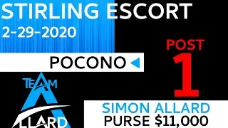 Stirling Escort 2-29-2020 #TeamAllard