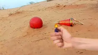 क्या बोल बच पाएगी ? - Diwali Anaar Vs Ball | Top A1 - Experiments
