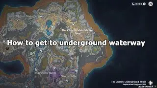 Genshin Impact - how to get to underwater way