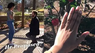 I'M ENGAGED! OUR PROPOSAL STORY