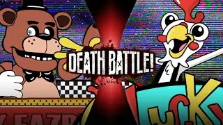 Freddy Fazbear vs Clucky | ( Scott Cawthon vs Gametoons) | fan made Death Battle Trailer