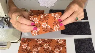 BELÍSSIMO BLOCO de PATCHWORK Rápido e FÁCIL