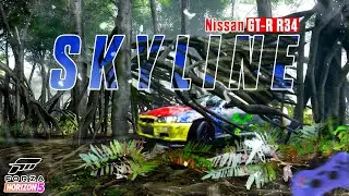 Rebuilding Nissan Skyline R34 GTR - Forza Horizon 5 | Ant Esports GP100 gameplay | Demon Gaming
