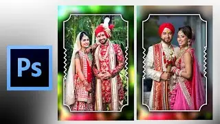 How to create Photo custom borders in Photoshop | In Bengali