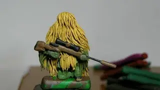 Figurines from clay – SNIPERS