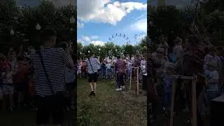 Шоу мыльных пузырей! #shorts