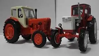 Обзор моделей Т-40ам МТЗ-50 Тракторы История Люди Машины!!!Перекрас.