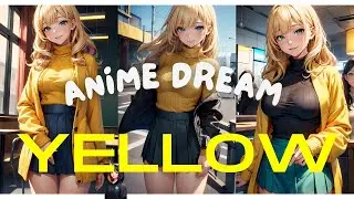 #AI 4K Anime Babes Secrets of the Yellow Skirt Yellow Skirt Uniform