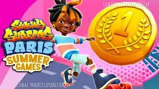 Medalha de Ouro no Subway Surfers Paris 2024 das Olimpíadas