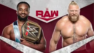 Big E Vs Brock Lesnar WWE Championship Match | RAW 20 Sep Full Match | RAW Highlights