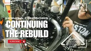 REBUILDING THE CB250RS PART TWO - Honda CB250RS Shoogly Shed Motors