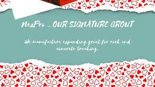 NexPro .. OUR SIGNATURE GROUT