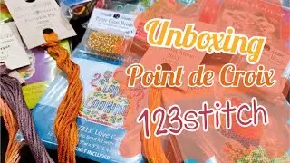 🧵✂️Unboxing Broderie 123stitch.com !
