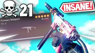 the *LASER* TEC 9 in WARZONE SEASON 6! (BEST TEC 9 CLASS SETUP)