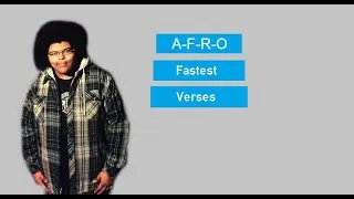 Top 10 Fastest A-F-R-O Verses
