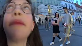 Центр Мюнхена вечером