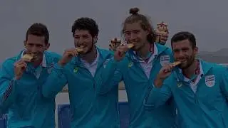 Uruguay medalla de oro en Remo en los Panamericanos