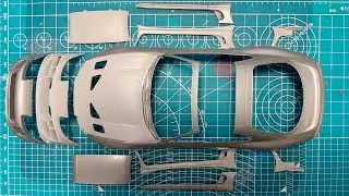 『模型時間』Toyota SUPRA 1/24 Tamiya/Uscp(玩命關頭FAST&FURIOUS)Part1