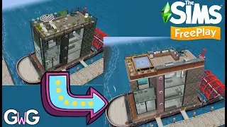 The Sims Freeplay- My IMPROVED Serene Sailing Houseboat Tour
