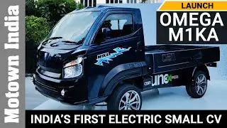 Omega M1KA electric small commercial vehicle | Launch | Motown India