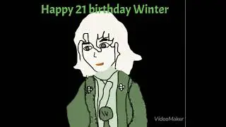 Happy 21 birthday to my OC, Winter.💚😊💚